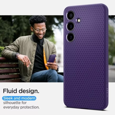 Spigen Etui Spigen Liquid Air do Samsung Galaxy S24 Deep Purple Spigen Etui Spigen Liquid Air do Samsung Galaxy S24 Deep Purple