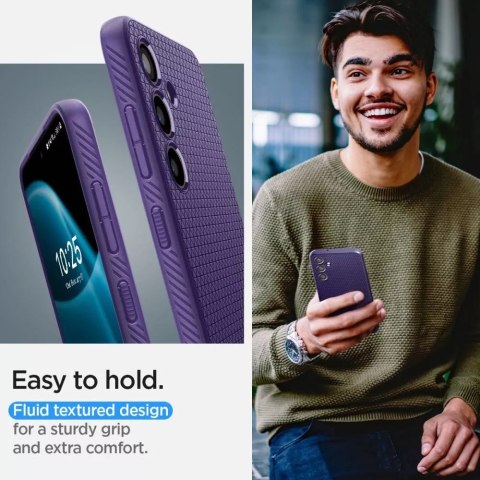 Spigen Etui Spigen Liquid Air do Samsung Galaxy S24 Deep Purple Spigen Etui Spigen Liquid Air do Samsung Galaxy S24 Deep Purple