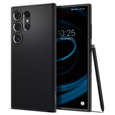 Spigen Etui Spigen Liquid Air do Samsung Galaxy S24 Ultra Matte Black Spigen Etui Spigen Liquid Air do Samsung Galaxy S24 Ultra Matte Black