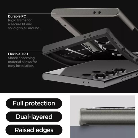 Spigen Etui Spigen Neo Hybrid do Samsung Galaxy S24 Ultra Gunmetal Spigen Etui Spigen Neo Hybrid do Samsung Galaxy S24 Ultra Gunmetal