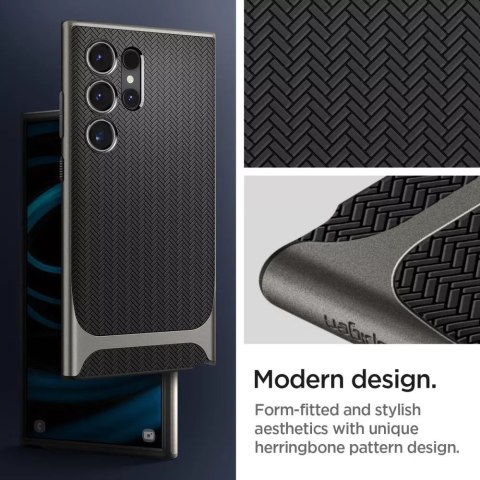 Spigen Etui Spigen Neo Hybrid do Samsung Galaxy S24 Ultra Gunmetal Spigen Etui Spigen Neo Hybrid do Samsung Galaxy S24 Ultra Gunmetal