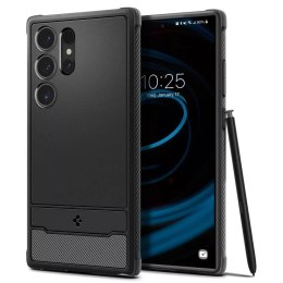 Spigen Etui Spigen Rugged Armor do Samsung Galaxy S24 Ultra Matte Black