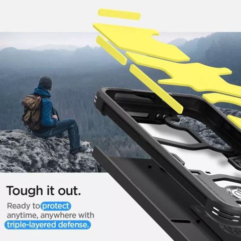 Spigen Etui Spigen Tough Armor do Samsung Galaxy S24 Black Spigen Etui Spigen Tough Armor do Samsung Galaxy S24 Black