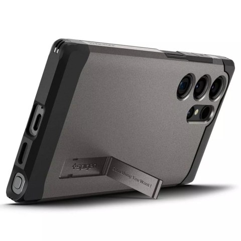 Spigen Etui Spigen Tough Armor do Samsung Galaxy S24 Ultra Gunmetal Spigen Etui Spigen Tough Armor do Samsung Galaxy S24 Ultra Gunmetal