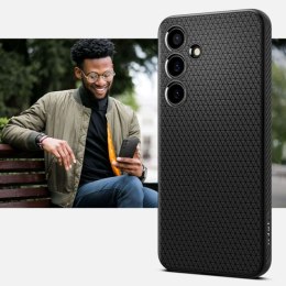 Spigen Etui do Samsung Galaxy S24+ Plus Spigen Liquid Air Case obudowa plecki czarne matowe Matte Black