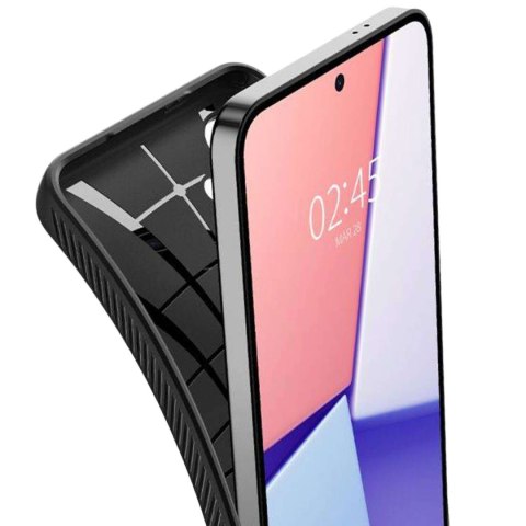 Spigen Etui do Samsung Galaxy S24+ Plus Spigen Liquid Air Case obudowa plecki czarne matowe Matte Black Spigen Etui do Samsung Galaxy S24+ Plus Spigen Liquid Air Case obudowa plecki czarne matowe Matte Black