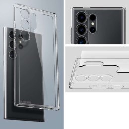 Spigen Etui do Samsung Galaxy S24 Ultra 5G Spigen Ultra Hybrid Case obudowa plecki przezroczyste Crystal Clear