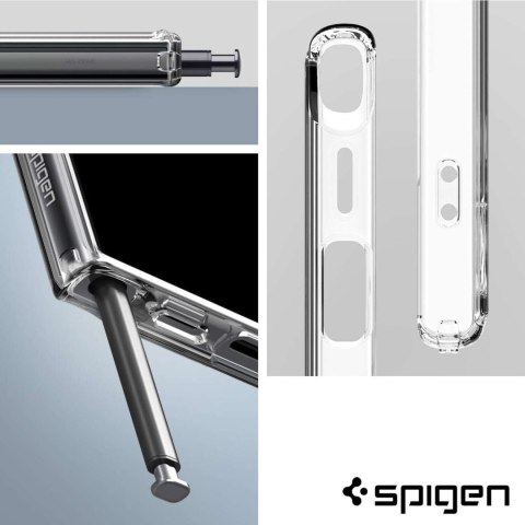 Spigen Etui do Samsung Galaxy S24 Ultra 5G Spigen Ultra Hybrid Case obudowa plecki przezroczyste Crystal Clear Spigen Etui do Samsung Galaxy S24 Ultra 5G Spigen Ultra Hybrid Case obudowa plecki przezroczyste Crystal Clear