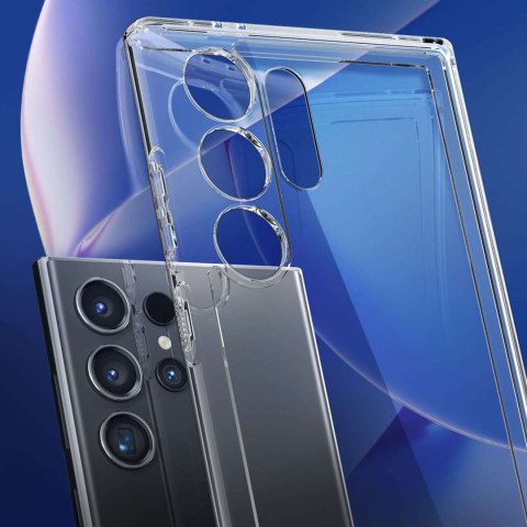 Spigen Etui do Samsung Galaxy S24 Ultra 5G Spigen Ultra Hybrid Case obudowa plecki przezroczyste Crystal Clear Spigen Etui do Samsung Galaxy S24 Ultra 5G Spigen Ultra Hybrid Case obudowa plecki przezroczyste Crystal Clear