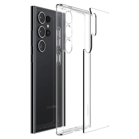 Spigen Etui do Samsung Galaxy S24 Ultra 5G Spigen Ultra Hybrid Case obudowa plecki przezroczyste Crystal Clear Spigen Etui do Samsung Galaxy S24 Ultra 5G Spigen Ultra Hybrid Case obudowa plecki przezroczyste Crystal Clear
