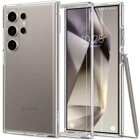 Spigen Etui do Samsung Galaxy S24 Ultra 5G Spigen Ultra Hybrid Case obudowa plecki przezroczyste Crystal Clear Spigen Etui do Samsung Galaxy S24 Ultra 5G Spigen Ultra Hybrid Case obudowa plecki przezroczyste Crystal Clear