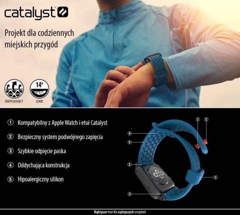 Catalyst Sport Band - Elastyczny pasek do Apple Watch 38/40/41 mm (Stealth Black) Catalyst Sport Band - Elastyczny pasek do Apple Watch 38/40/41 mm (Stealth Black)