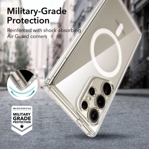 ESR Etui ESR CH Halolock Magsafe do Samsung Galaxy S24 Ultra Clear ESR Etui ESR CH Halolock Magsafe do Samsung Galaxy S24 Ultra Clear