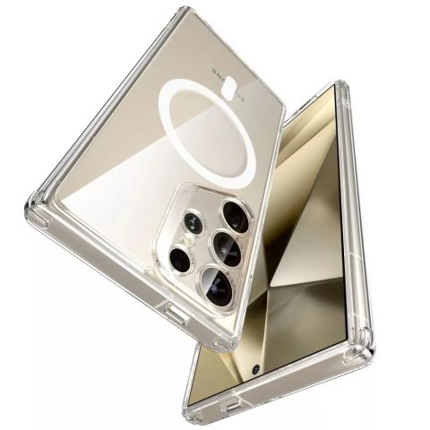 ESR Etui ESR CH Halolock Magsafe do Samsung Galaxy S24 Ultra Clear ESR Etui ESR CH Halolock Magsafe do Samsung Galaxy S24 Ultra Clear