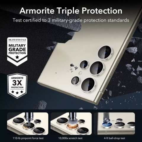 ESR Osłona aparatu ESR Camera Protector do Samsung Galaxy S24 Ultra Clear ESR Osłona aparatu ESR Camera Protector do Samsung Galaxy S24 Ultra Clear