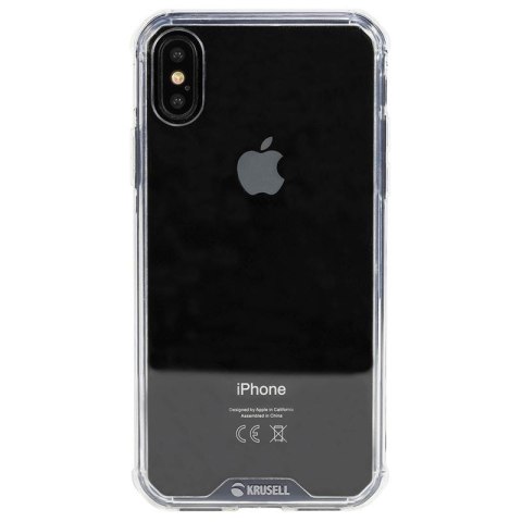 Krusell Kivik Pro Cover - Etui iPhone X (przezroczysty) Krusell Kivik Pro Cover - Etui iPhone X (przezroczysty)