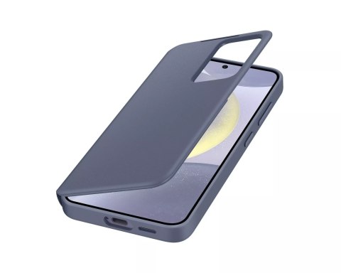 Samsung Oryginalny Futerał Smart View Wallet Case Black EF-ZS921CVEGWW do Samsung Galaxy S24 fioletowy blister Samsung Oryginalny Futerał Smart View Wallet Case Black EF-ZS921CVEGWW do Samsung Galaxy S24 fioletowy blister