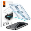 Spigen 2x Szkło hartowane do Samsung Galaxy S24 S25 Spigen Glas.TR "EZ FIT" Clear 2-Pack z ramką do montażu