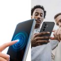 Spigen 2x Szkło hartowane do Samsung Galaxy S24 S25 Spigen Glas.TR "EZ FIT" Clear 2-Pack z ramką do montażu
