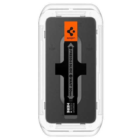 Spigen 2x Szkło hartowane do Samsung Galaxy S24 S25 Spigen Glas.TR "EZ FIT" Clear 2-Pack z ramką do montażu Spigen 2x Szkło hartowane do Samsung Galaxy S24 S25 Spigen Glas.TR "EZ FIT" Clear 2-Pack z ramką do montażu
