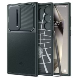 Spigen Etui Spigen Optik Armor do Samsung Galaxy S24 Ultra Abyss Green
