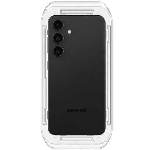Spigen 2x Szkło hartowane do Samsung Galaxy S24+ Plus S25+ Plus Spigen Glas.TR "EZ FIT" Clear 2-Pack z ramką do montażu Spigen 2x Szkło hartowane do Samsung Galaxy S24+ Plus S25+ Plus Spigen Glas.TR "EZ FIT" Clear 2-Pack z ramką do montażu