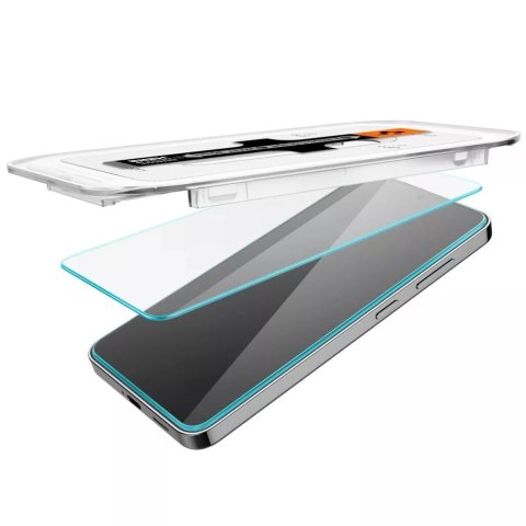 Spigen 2x Szkło hartowane do Samsung Galaxy S24+ Plus S25+ Plus Spigen Glas.TR "EZ FIT" Clear 2-Pack z ramką do montażu Spigen 2x Szkło hartowane do Samsung Galaxy S24+ Plus S25+ Plus Spigen Glas.TR "EZ FIT" Clear 2-Pack z ramką do montażu