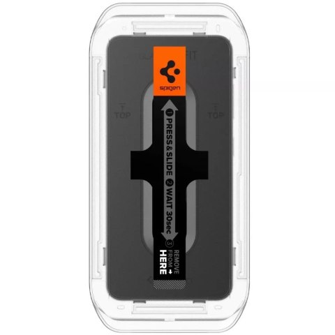 Spigen 2x Szkło hartowane do Samsung Galaxy S24+ Plus S25+ Plus Spigen Glas.TR "EZ FIT" Clear 2-Pack z ramką do montażu Spigen 2x Szkło hartowane do Samsung Galaxy S24+ Plus S25+ Plus Spigen Glas.TR "EZ FIT" Clear 2-Pack z ramką do montażu