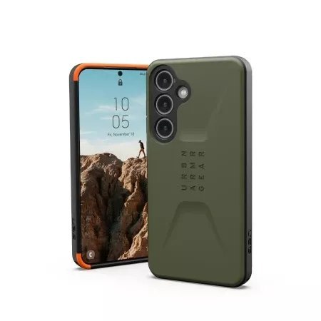 UAG Etui UAG Civilian - obudowa ochronna do Samsung Galaxy S24 5G (olive) UAG Etui UAG Civilian - obudowa ochronna do Samsung Galaxy S24 5G (olive)