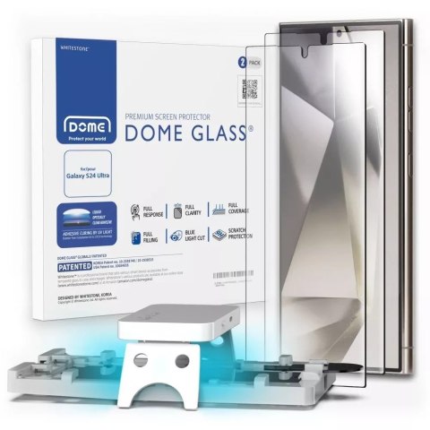 WhiteStone Szkło hartowane Whitestone Dome Glass 2-Pack do Samsung Galaxy S24 Ultra Clear WhiteStone Szkło hartowane Whitestone Dome Glass 2-Pack do Samsung Galaxy S24 Ultra Clear