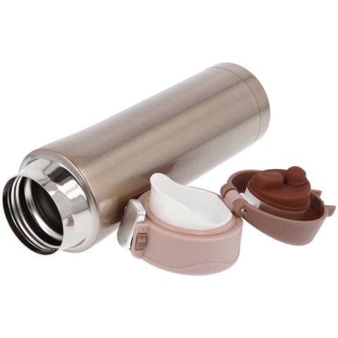 BRUNBESTE STALOWY KUBEK TERMICZNY PODRÓŻNY TERMOS 450ml 1056 złoty BRUNBESTE STALOWY KUBEK TERMICZNY PODRÓŻNY TERMOS 450ml 1056 złoty