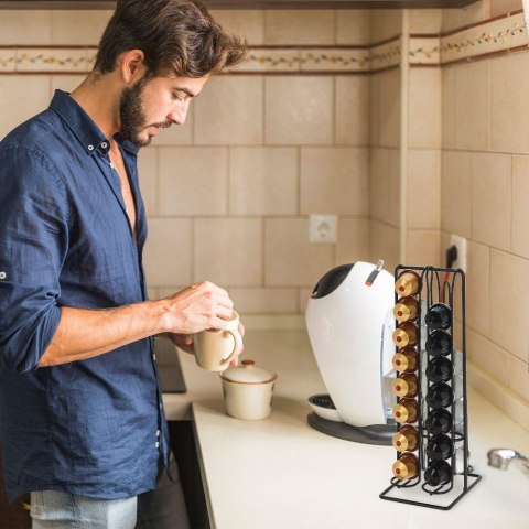 EXCELLENT HOUSWARE STOJAK ORGANIZER NA KAPSUŁKI NESPRESSO DO KAWY 32szt. EXCELLENT HOUSWARE STOJAK ORGANIZER NA KAPSUŁKI NESPRESSO DO KAWY 32szt.