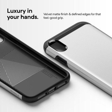 Caseology Legion Case - Etui iPhone Xs Max (Silver) Caseology Legion Case - Etui iPhone Xs Max (Silver)