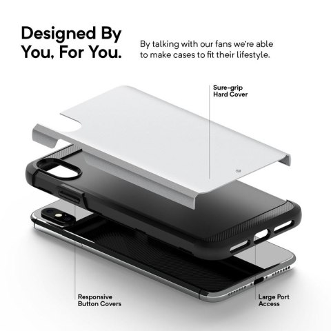 Caseology Legion Case - Etui iPhone Xs Max (Silver) Caseology Legion Case - Etui iPhone Xs Max (Silver)