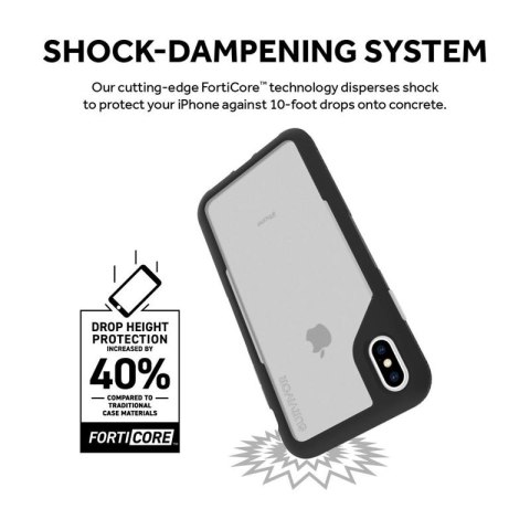 Griffin Survivor Endurance - Pancerne etui iPhone Xs Max (przezroczysty/szary) Griffin Survivor Endurance - Pancerne etui iPhone Xs Max (przezroczysty/szary)