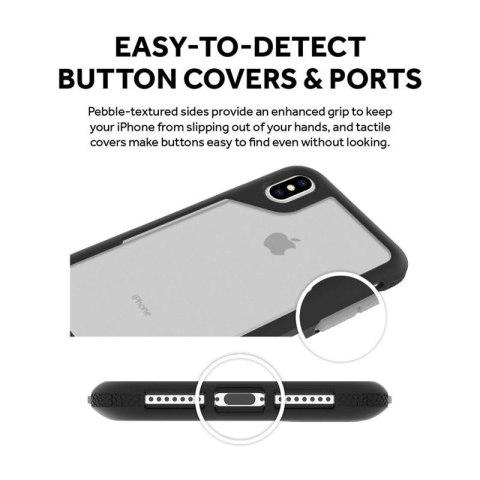 Griffin Survivor Endurance - Pancerne etui iPhone Xs Max (przezroczysty/szary) Griffin Survivor Endurance - Pancerne etui iPhone Xs Max (przezroczysty/szary)