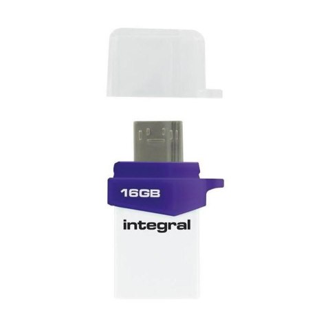 Integral Micro Fusion Flash Drive - Podwójny Pendrive USB 3.0 i micro USB OTG 16 GB Integral Micro Fusion Flash Drive - Podwójny Pendrive USB 3.0 i micro USB OTG 16 GB