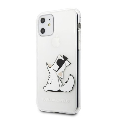 Karl Lagerfeld Choupette Fun Sunglasses - Etui iPhone 11 (przezroczysty) Karl Lagerfeld Choupette Fun Sunglasses - Etui iPhone 11 (przezroczysty)