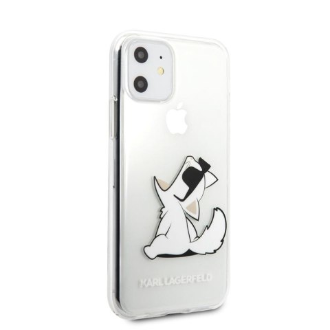 Karl Lagerfeld Choupette Fun Sunglasses - Etui iPhone 11 (przezroczysty) Karl Lagerfeld Choupette Fun Sunglasses - Etui iPhone 11 (przezroczysty)