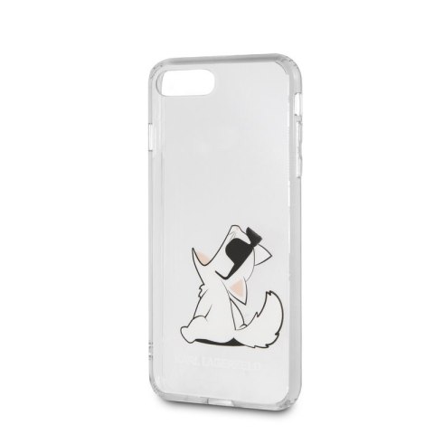 Karl Lagerfeld Choupette Fun Sunglasses - Etui iPhone SE 2020 / 8 / 7 (przezroczysty) Karl Lagerfeld Choupette Fun Sunglasses - Etui iPhone SE 2020 / 8 / 7 (przezroczysty)