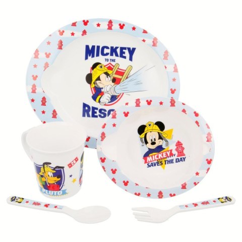 Mickey Mouse - Duży zestaw naczyń do mikrofali (5 szt) Mickey Mouse - Duży zestaw naczyń do mikrofali (5 szt)