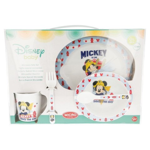 Mickey Mouse - Duży zestaw naczyń do mikrofali (5 szt) Mickey Mouse - Duży zestaw naczyń do mikrofali (5 szt)