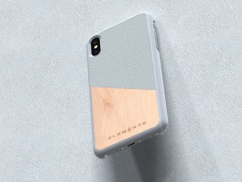 Nordic Elements Original Hel - Drewniane etui iPhone Xs Max (Light Grey) Nordic Elements Original Hel - Drewniane etui iPhone Xs Max (Light Grey)