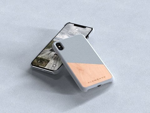 Nordic Elements Original Hel - Drewniane etui iPhone Xs Max (Light Grey) Nordic Elements Original Hel - Drewniane etui iPhone Xs Max (Light Grey)