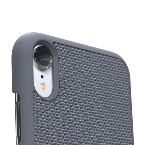 Nordic Elements Original Idun - Materiałowe etui iPhone XR (Mid Grey) Nordic Elements Original Idun - Materiałowe etui iPhone XR (Mid Grey)