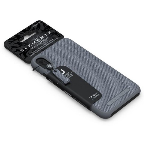 Nordic Elements Original Idun - Materiałowe etui iPhone XR (Mid Grey) Nordic Elements Original Idun - Materiałowe etui iPhone XR (Mid Grey)