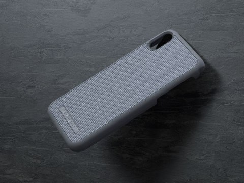Nordic Elements Original Idun - Materiałowe etui iPhone XR (Mid Grey) Nordic Elements Original Idun - Materiałowe etui iPhone XR (Mid Grey)