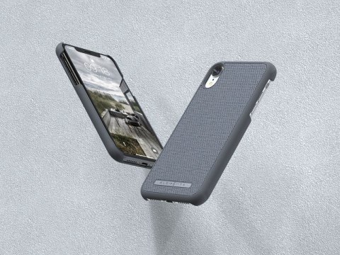 Nordic Elements Original Idun - Materiałowe etui iPhone XR (Mid Grey) Nordic Elements Original Idun - Materiałowe etui iPhone XR (Mid Grey)