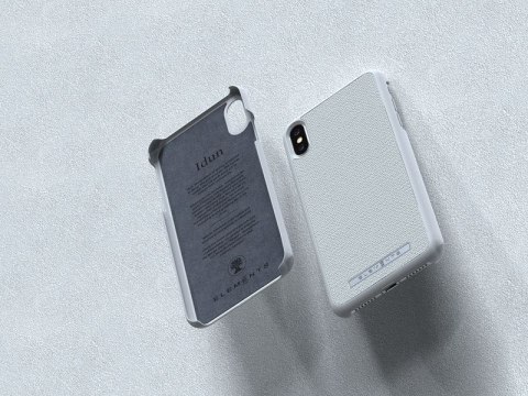 Nordic Elements Original Idun - Materiałowe etui iPhone Xs Max (Light Grey) Nordic Elements Original Idun - Materiałowe etui iPhone Xs Max (Light Grey)