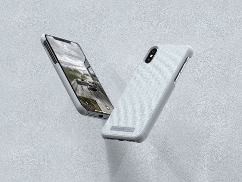 Nordic Elements Original Idun - Materiałowe etui iPhone Xs Max (Light Grey) Nordic Elements Original Idun - Materiałowe etui iPhone Xs Max (Light Grey)